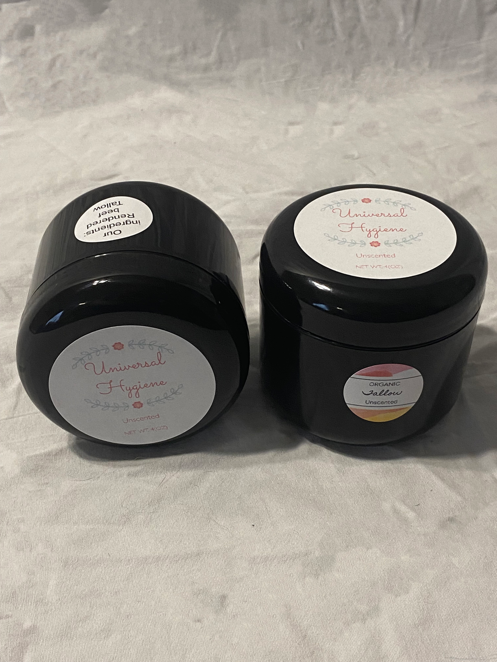 Scented 4 oz tallow handcream